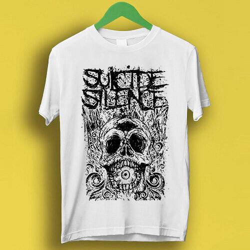 Suicide Silence Cyclops Deathcore Митч Лакер Animosity Подарочная футболка P188 XXL