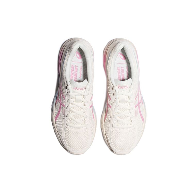 Asics Gel-Contend 4 Comfortable Sports Fabric Synthetic Leather Low-Top Running Shoes Women sneaker Light-Pink T8D9Q-110