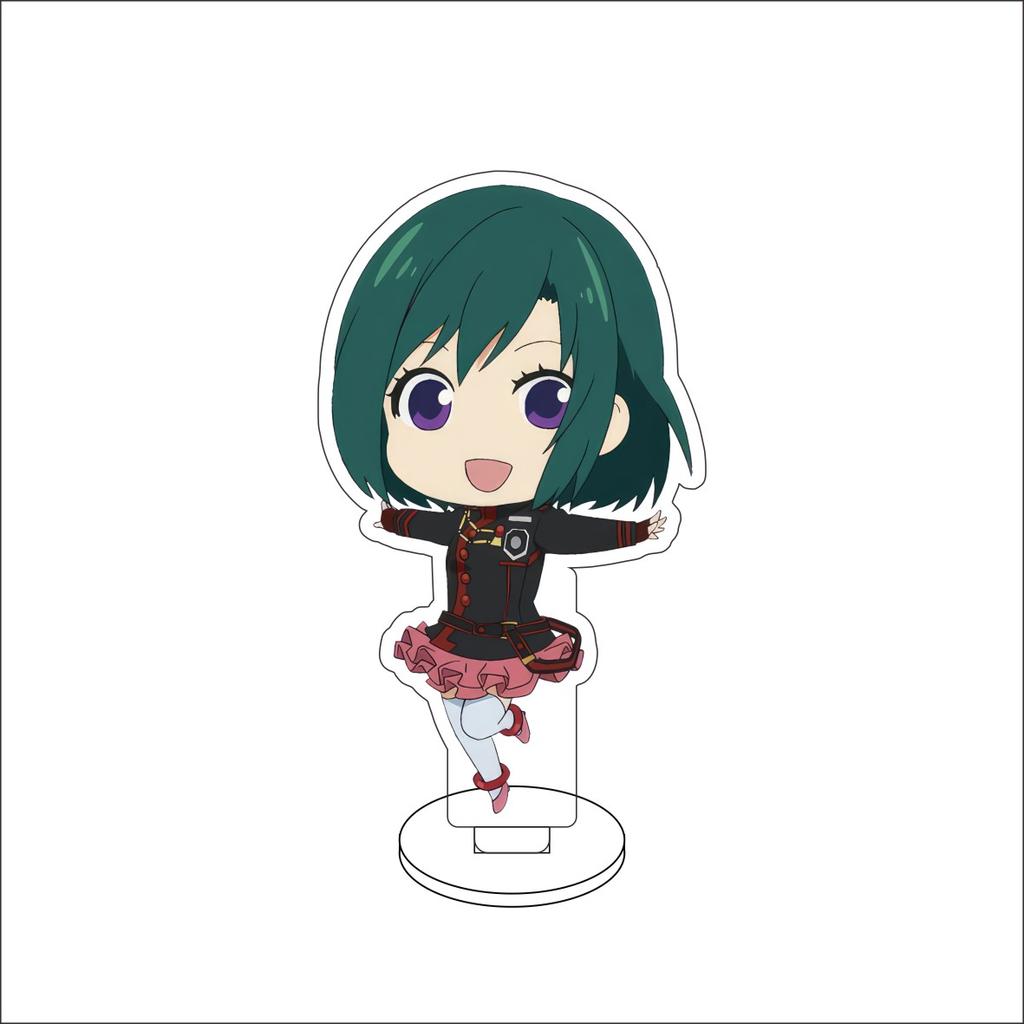 10CM Anime D Gray-man Figure Stand Model Allen Walker/Yu Kanda/Lenalee Lee/Lavi Bookman Jr Cute Desk Decor Standing Sign Gifts