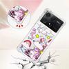 Poco X6 Pro Case For Xiaomi Poco X6 Pro Cover Painted Pattern Quicksand Liquid Cover for Xiomi PocoX6 X 6 X6Pro Phone Case Funda