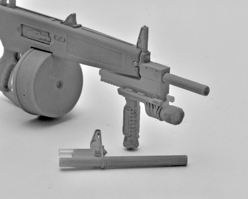 Little Armory LA018 Type Plastic Model AA-12
