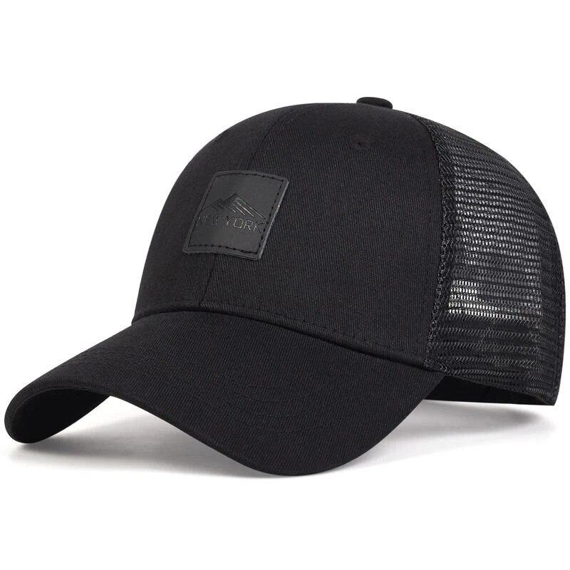 Unisex New York Coffee Label Baseball Net Caps Spring And Summer Outdoor Adjustable Casual Hats Sunscreen Hat