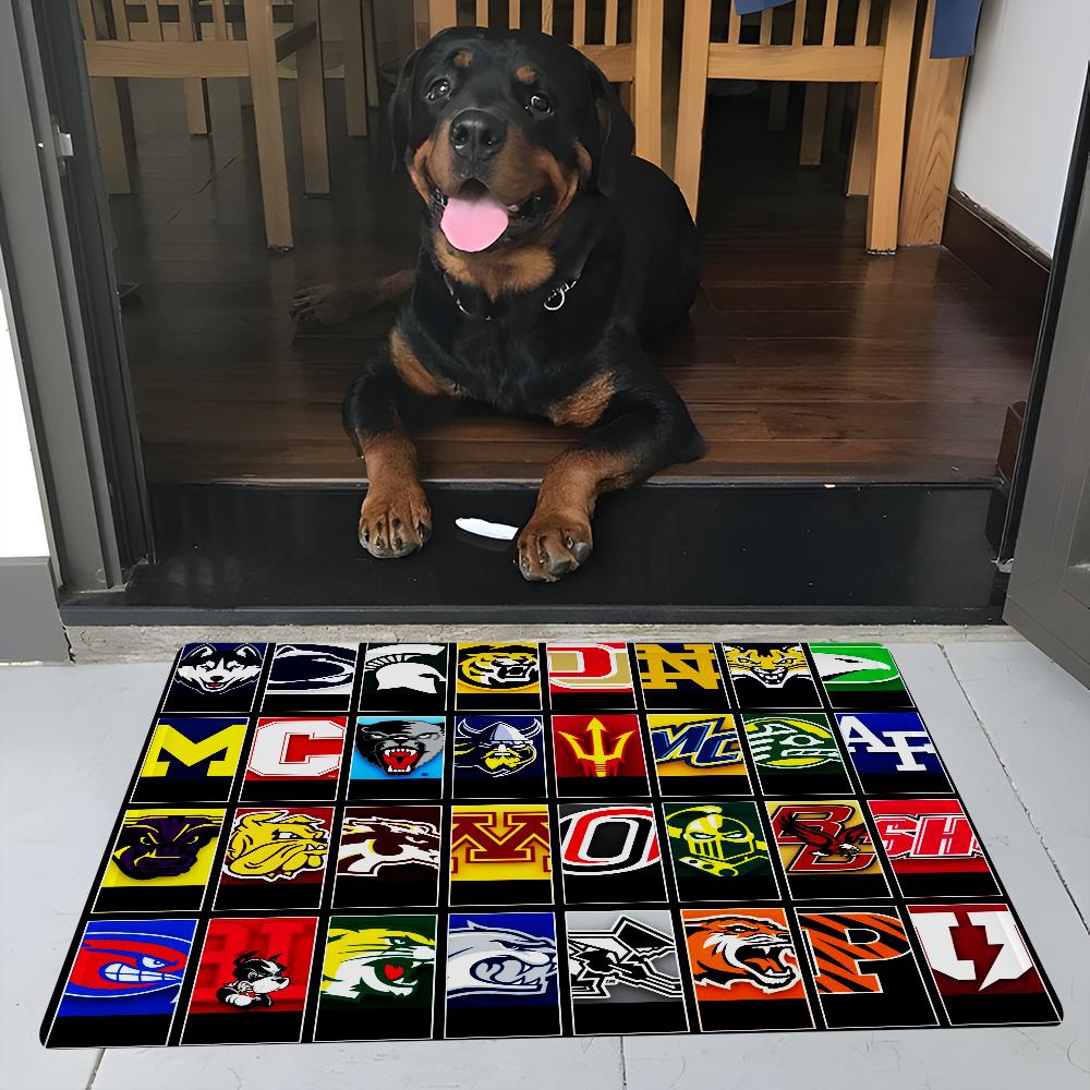 Sports Ice Hockey Floor Mat Cheaper Anti-slip Modern Living Room Balcony Printed Bedside Mats