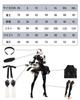 Nier Cosplay YoRHa 2 Typ B Cosplay Kostým 2B NineS 9S A2 Automata Kostým Halloween Hra Nier a Again Cosplay Kostým [NOKIJP] Ne. NieRAutomata