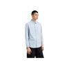 Li Ning Embroidered Loose Fit Button Logo Casual Shirt Men shirts Mist-Blue ASHR063-2