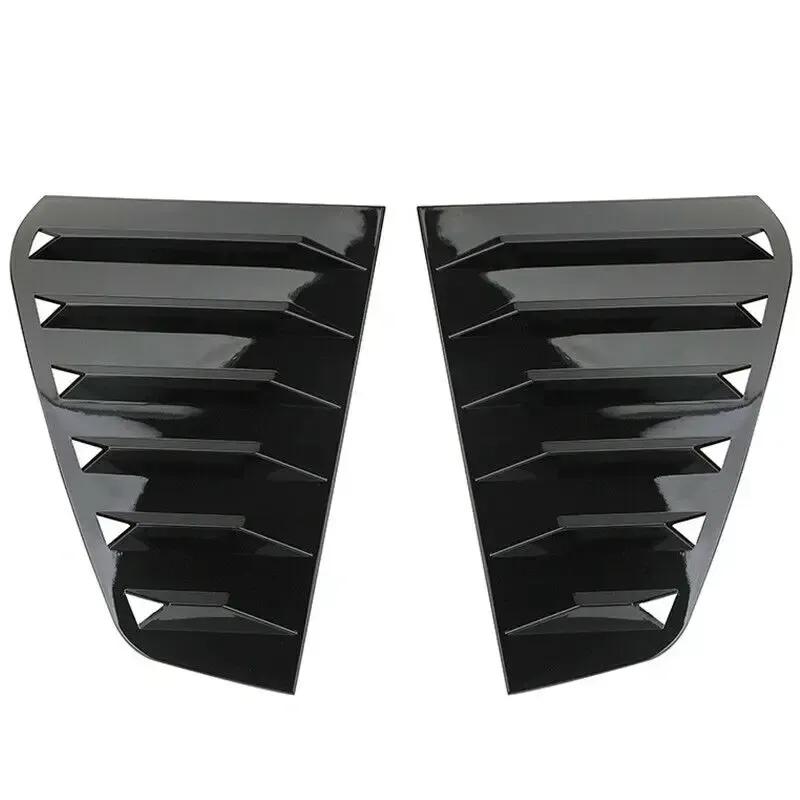 2PCS Car Rear Window Shutter Cover Trim for VW GOLF MK 6 MK 7 GOLF 7.5 GOLF MK7/7.5 GTI GTD R Window Louver Side Vent Trim