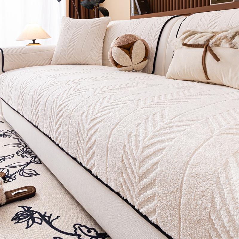 New Sofa Cover Fabric For Autumn And Winter Anti Slip Soft And Delicate Sofa Cushion Cover Wear-Resistant Simple And Modern