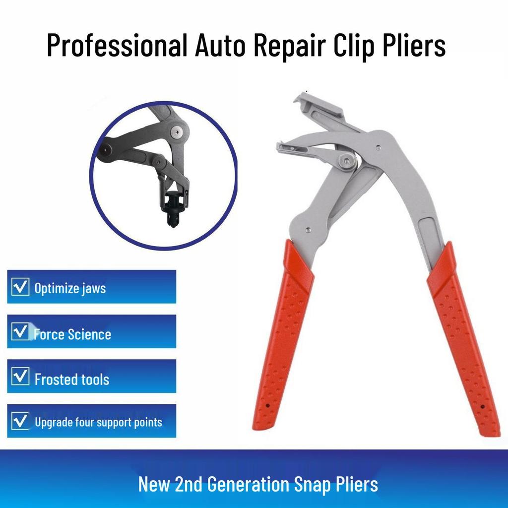 Car Interior Trim & Underbody Clip Pliers - Auto Repair Tool for Plastic & Rubber Pins