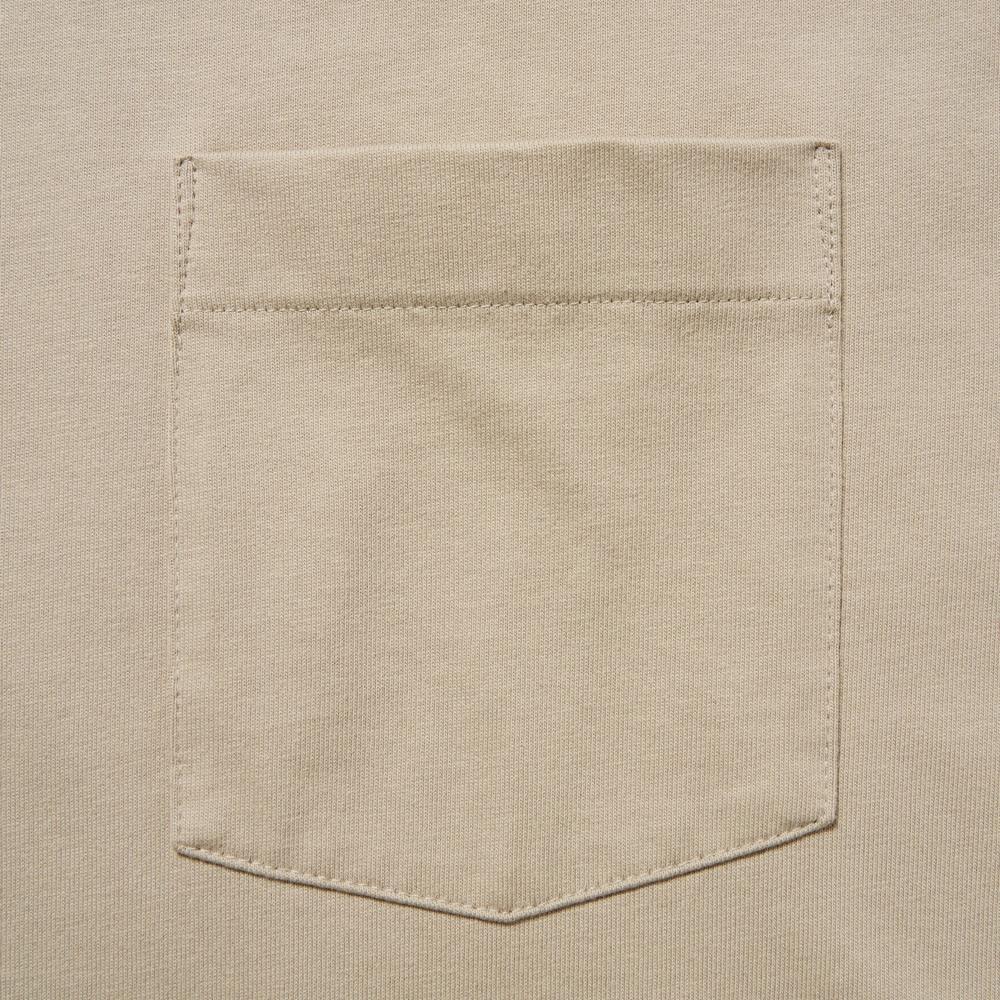 UNIQLO Plain Round Neck Loose Pullover Sweatshirt Unisex sweatshirt Khaki 455404-00