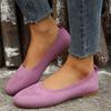 Foreign trade large size 4344 flat-bottomed casual single shoes women's spring and autumn new foot cover shallow mouth women's Doudou work shoes