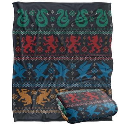 Hogwarts Houses Winter Blanket