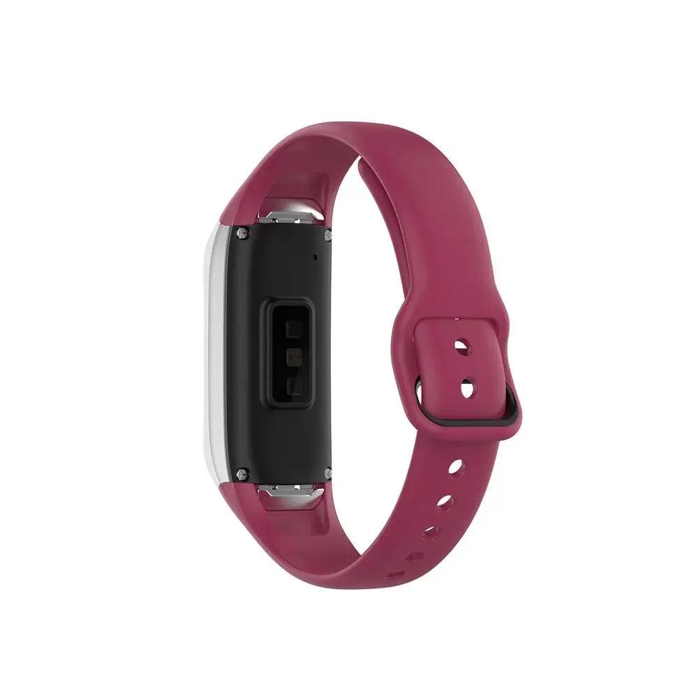 Náhradní náramek pro Samsung Galaxy Fit SM-R370, prodyšný, měkký silikonový řemínek na hodinky, řemínek pro Galaxy Fit R370