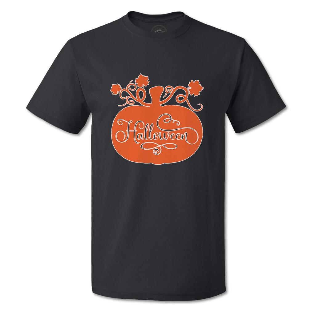 Funny Graphic T Shirts Halloween Halloween Pumpkin Style Orange Cotton Bats Top XL