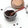 Round Spoon Head Coffee Dessert Ice Cream Kitchen Utensils Soup Spoon Wooden Spoon Tableware