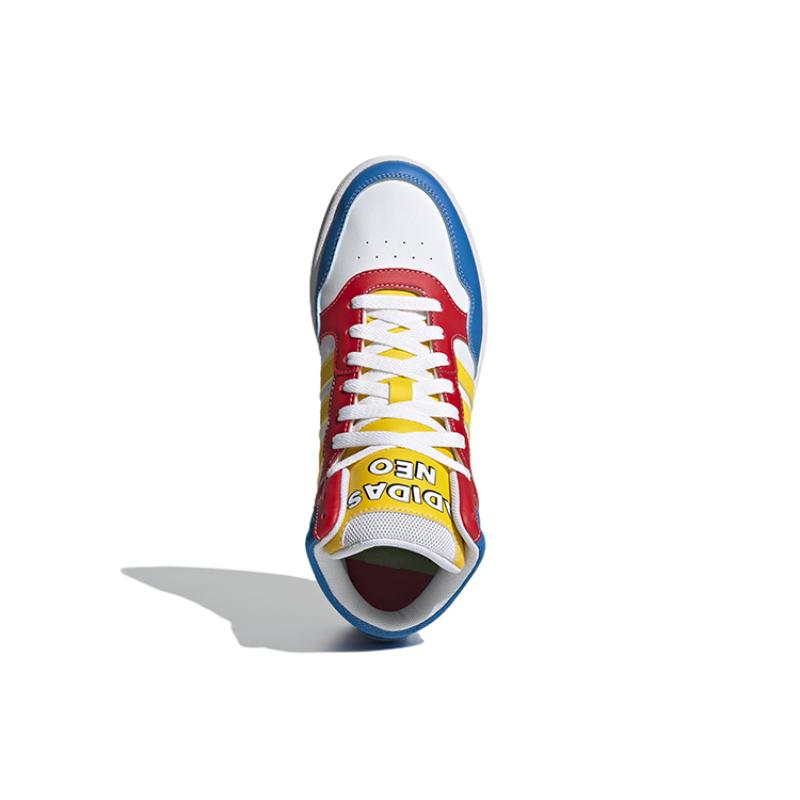 adidas Tenisky Hoops 3.0 Mid 'White Blue' GX6108