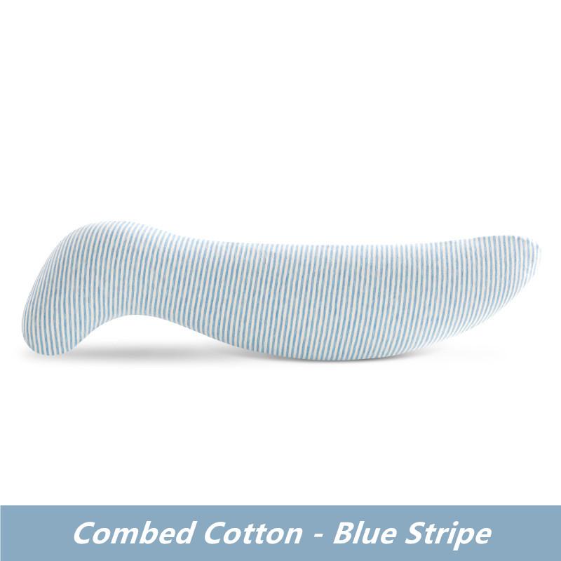 Boyfriend S-shaped Thailand Original Natural Latex Safety Pillow Memory Foam Pregnant Side Sleeping Leg Pillow Massage Pillows