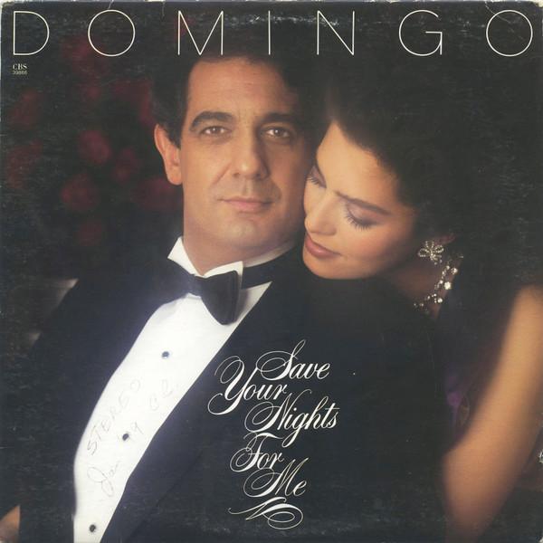 

7inch Record PLACIDO DOMINGO Save Your Nights For Me FM39866 CBS 1985 Canada Classical Used