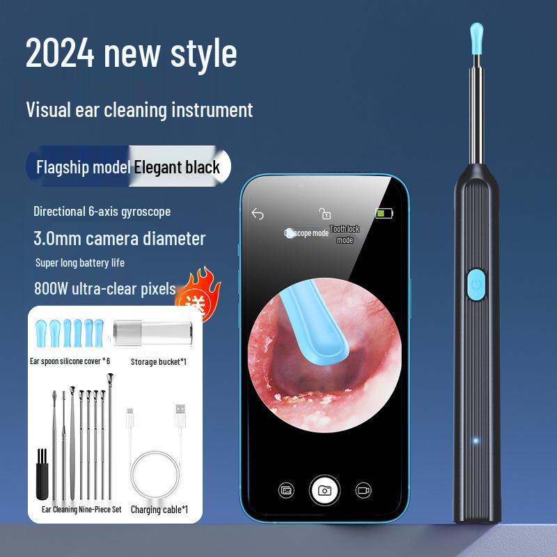 

Беспроводная HD визуальная ухочистка с интеллектуальной камерой