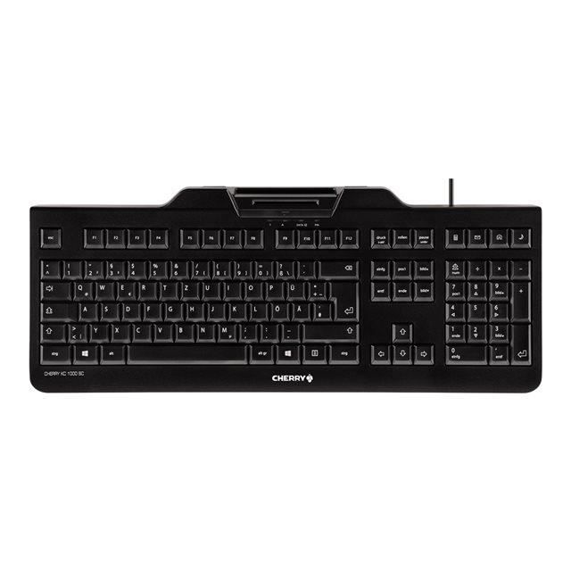 Clavier et Lecteur de Puce Intégrée (ID) - Cherry - Noir