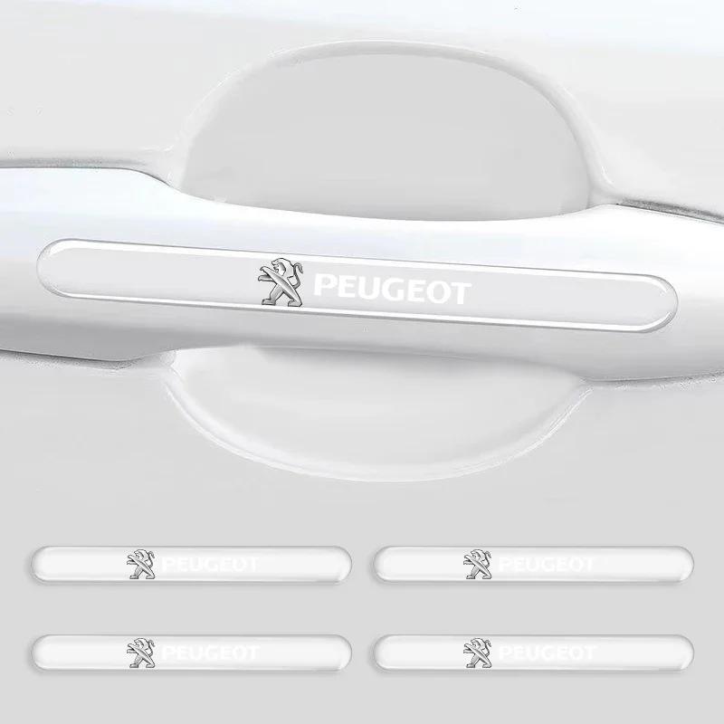 Für Peugeot Autotür Transparenter Streifen Rückspiegel Kollisionsschutz Streifen Für Peugeot 206 207 307 3008 2008 308 407