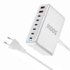 500W Gallium Nitride Multi-Port PD100W Fast Charger for Desktop and Phone