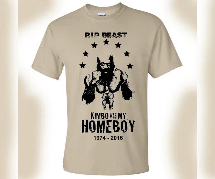 Kimbo Slice Shirt UFC MMA Street Legend Tribute Beast Miami Dade County S