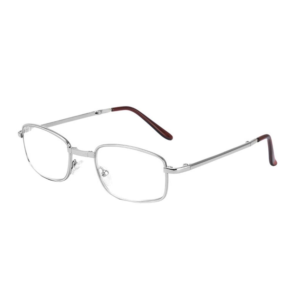 Fashionable Neck Hanging Reading Glasses Magnet PC Square Frame HD Convenient And Comfortable Telescopic Feet Unisex