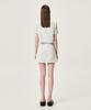 ETMON Summer Tweed Mini Skirt, Mint