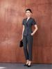 Women's Summer Short-Sleeved Professional Suit - High-End Formal Wear for Interviews and Commute
