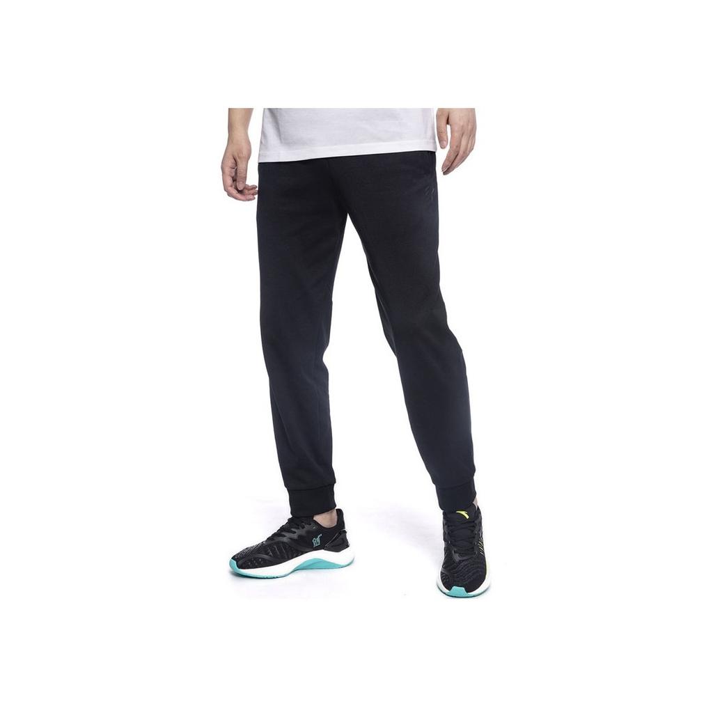 Anta Elastic Cuff Knit Sweatpants Men Bottoms Black 152221312-3