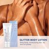 Glitter Body Lotion for Christmas Party, Shimmering Hydrating Moisturizer