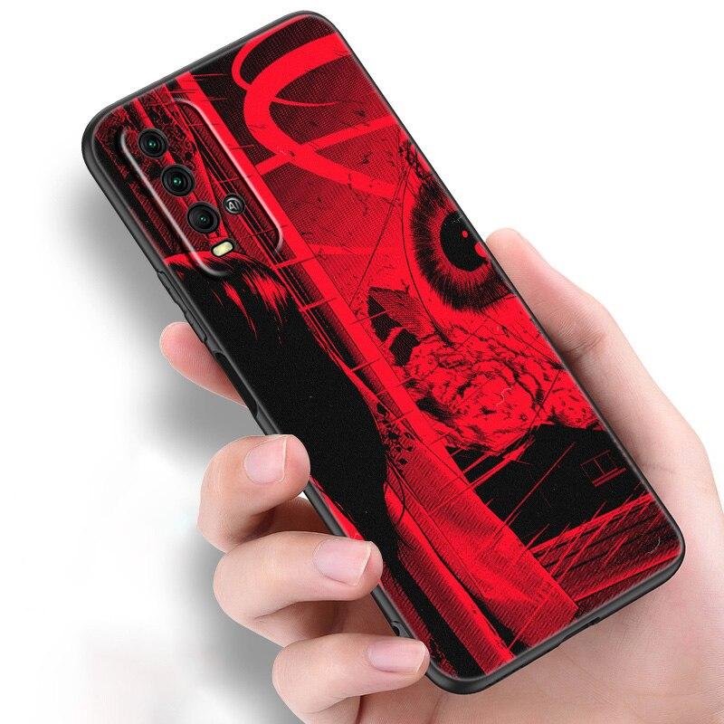 Hororový komiks junji ito Tomie Tees Glitchcore pouzdro na telefon pro Xiaomi Redmi Note 11 10 9 8 Pro 11T 10T 10S 9S 8T 9 9A 9C 9T kryt