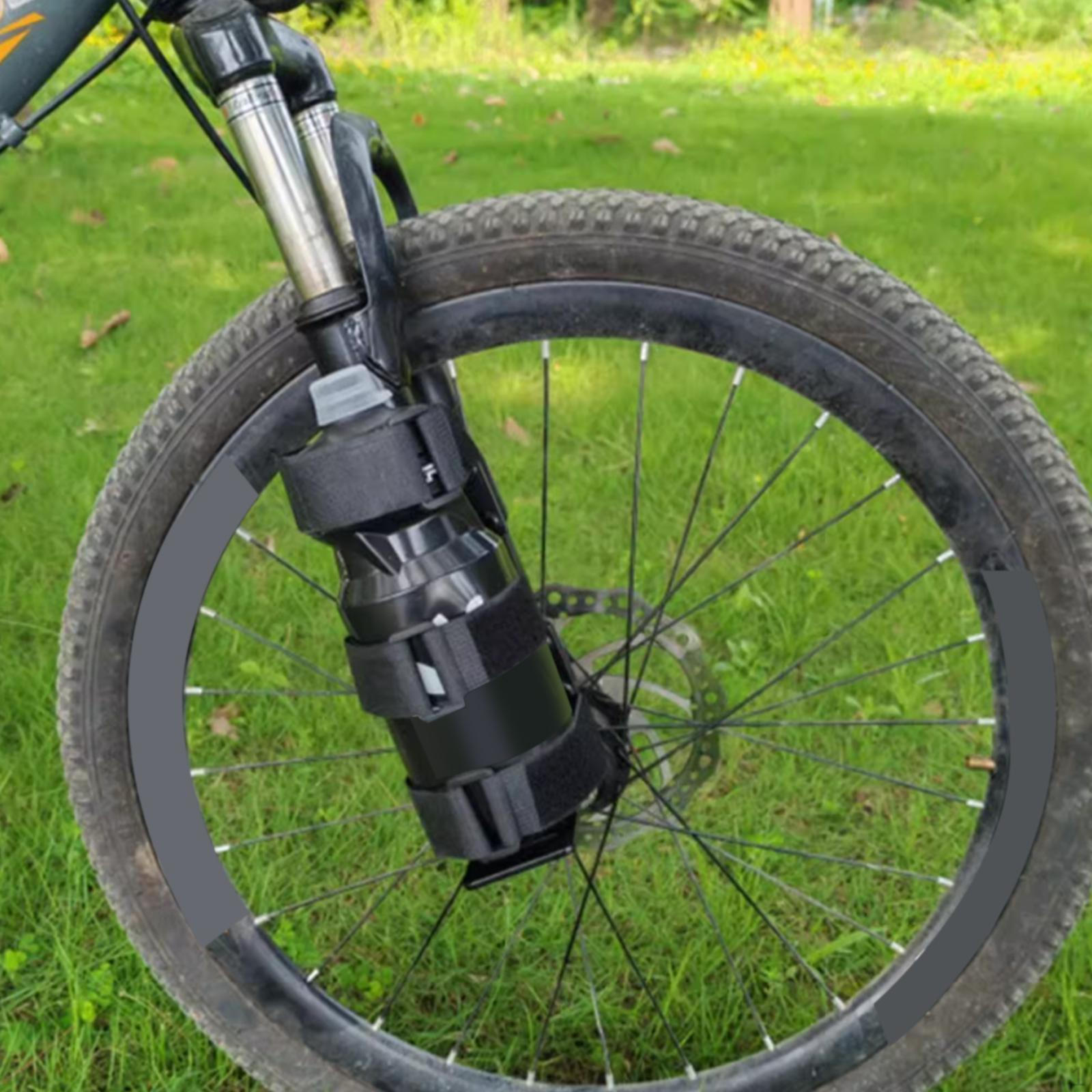 

Велобагажник передний с ремнями Черный Аксессуар для багажа Длинный