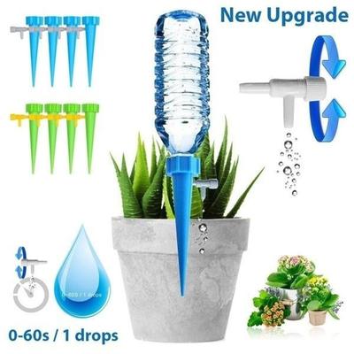 Kit di irrigazione automatica per persone pigre, dispositivo di risparmio idrico per irrigazione di piante in vaso da interni, dispositivo di irrigazione a goccia per irrigazione di fiori, dispositivo di infiltrazione d'acqua