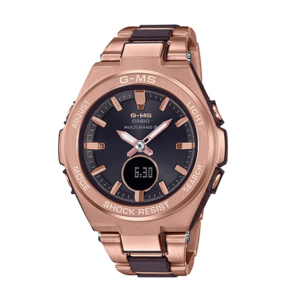 Casio CASIO G-MS G-MS Adult Women's Metal Design Rose Gold MSG-W200CG-5AJF Watch