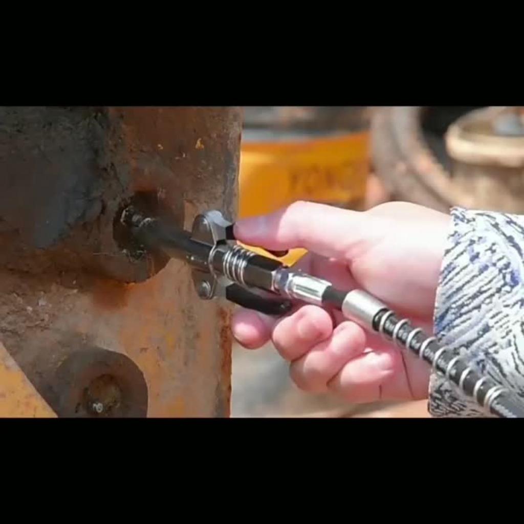 10000 PSI Hochleistungs-Fettpressenkupplung - Langlebiges Schnellverschlusswerkzeug für mühelose Hochdruckschmierung!