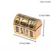 1:12 Dollhouse Miniature Pirate Treasure Chest Ingot Gold Bar Furniture Home Model Decor Toy Doll House Accessories