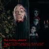 Halloween Themed Party Hanging Head Home Hotel Haunted House Scary Tabletop Centerpiece Horrible Decor Holiday Banquet Prop