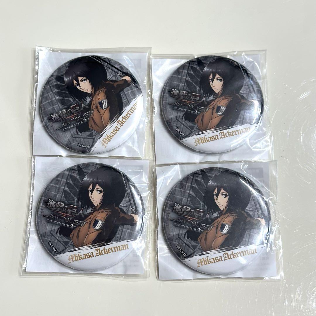 

[USED] Mikasa Joypolis Can Badge