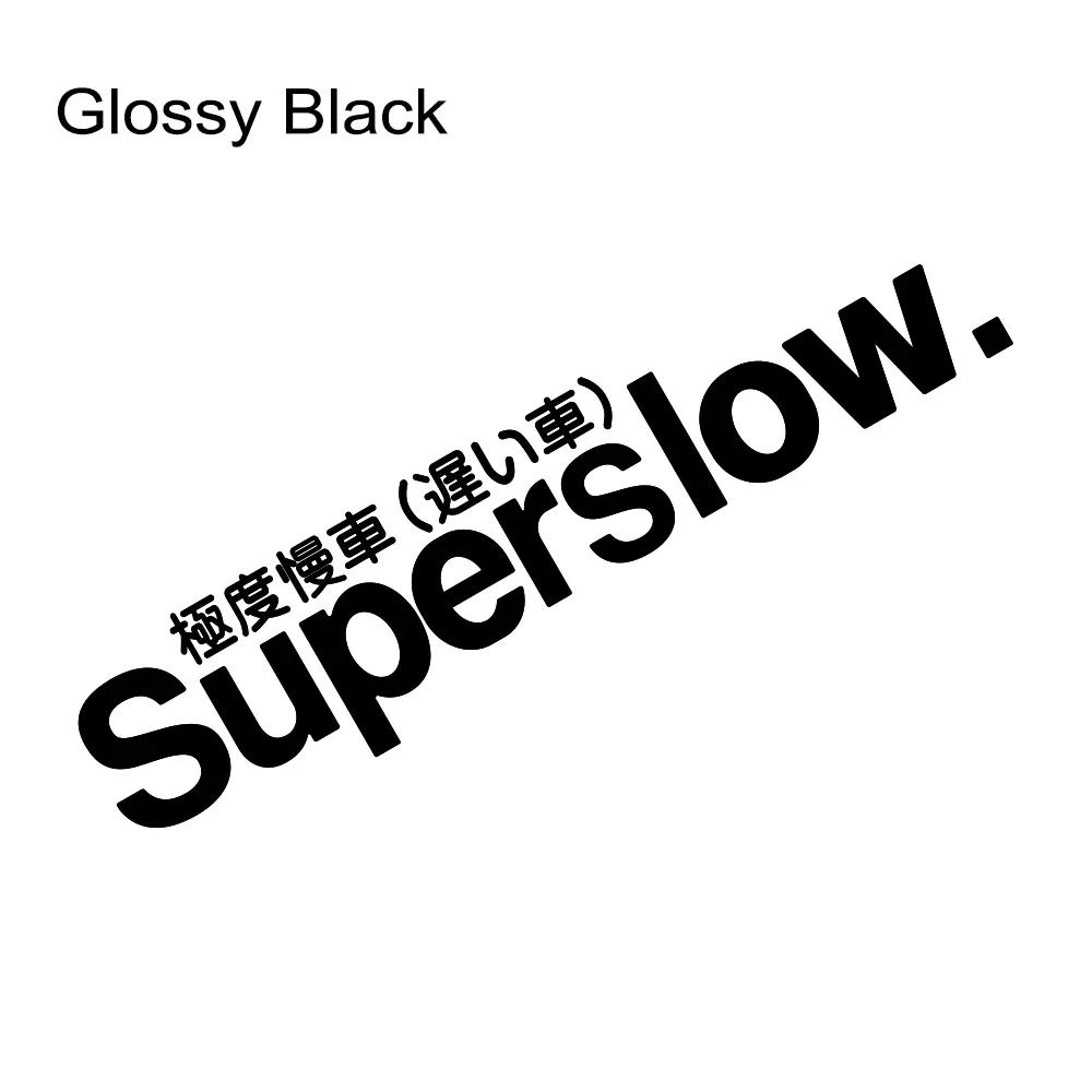 1Pcs Superslow Motorcycle Personalized Stickers Decoration Waterproof Oilproof Motorbike Tape Decal Moto Universal Accessories