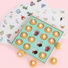 Wooden Memory Chess Board Toy: Educational Game for Parent-Child Interaction (Ages 1-3)