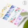 30pcs/Box Beautiful Flower Bookmarks Message Cards Book Notes Paper Page Holder for Books School Office Supplies Stationery
