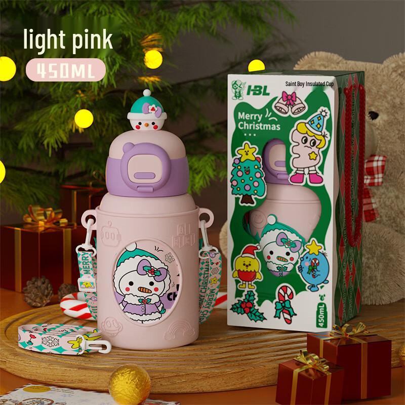 Mingchi Kids Cartoon 316 SS Straw Thermos Cup