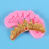 Crown Cookie Mould Silicone Material Fondant Cake Crown Shape Baking Accessories