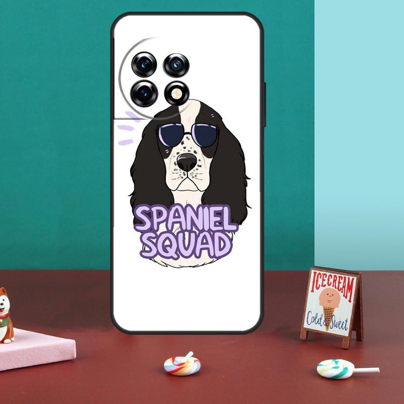 

Cartoon Cocker Spaniel Case For OnePlus 13T 10T 8T 10R 12R 13R 15 13 12 11 10 9 Nord 5 CE 2 3 4 Lite N20 N30 Cover OnePlus 11