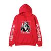 High-Rise Invasion Sniper Mask Hoodie Unisex Fleece Sweatshirt Japanese Vertical Text Black White Manga Anime Pullover