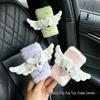 Labubu Doll Car Seat Safety Belt Plush Shoulder Pad
