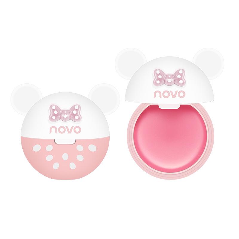 NOVO Ultra-Soft Cute Bear Hydrating Lip Mask: Moisturizing Gel, Lipstick Base & Balm