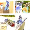 8pcs/set New Cute Butterfly Kraft Bookmarks for Books Markers Holder School Cute Gift