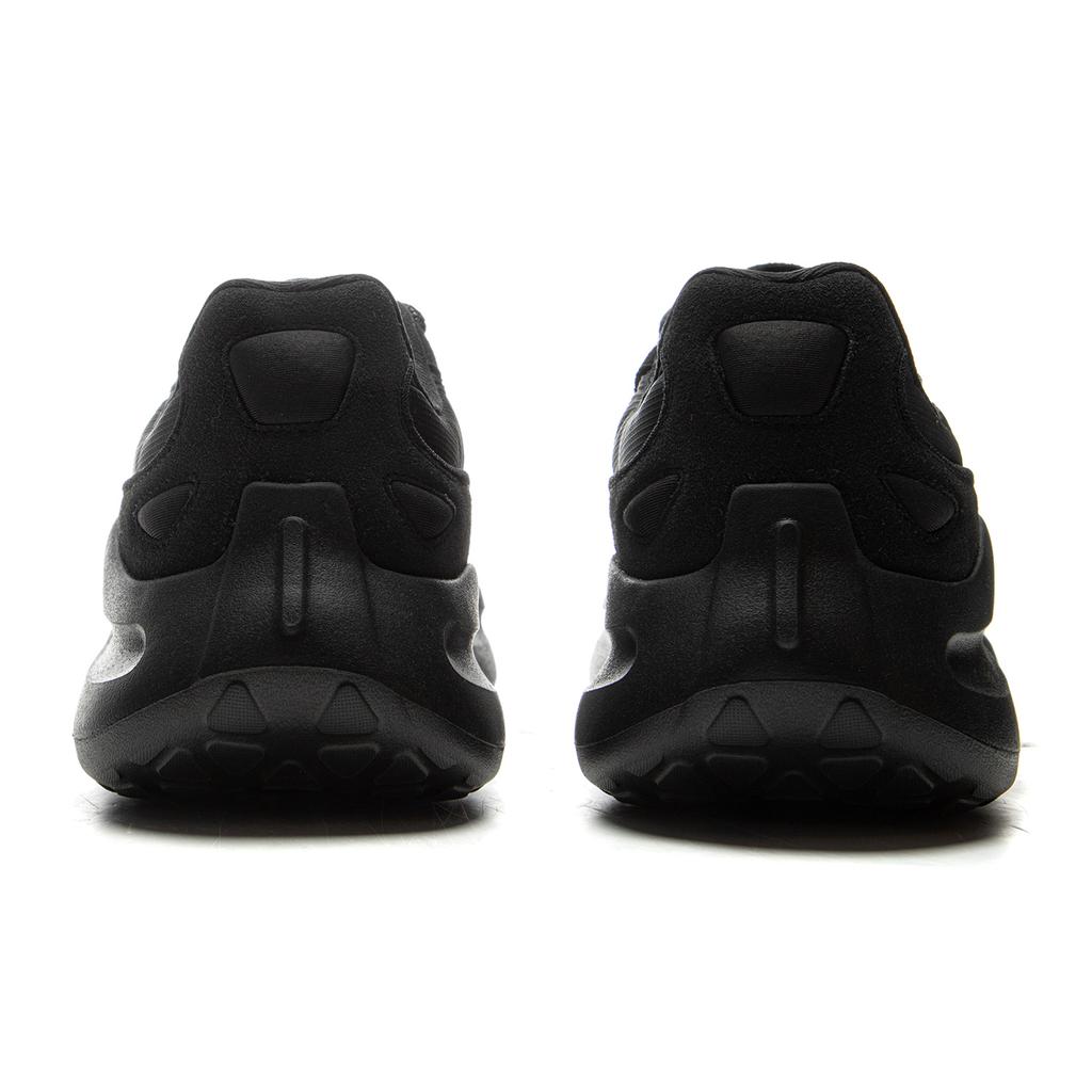 New LiNing Cloud Wave Lace Cushioned Anti Slip And Wear Resistant Lightweight Low Top Casual Shoes Men's Black AGLU299-2